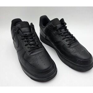 Nike Air Force 1 07 Triple Black Men's Shoes CW2288-001 Size 11 Low Top Sneakers